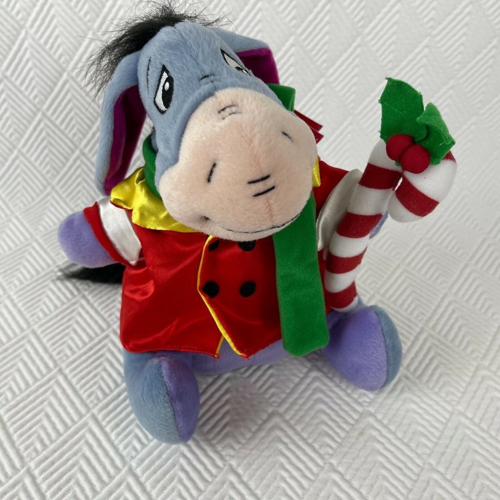 Vintage 2002 Disney Eeyore Holiday Musical Dancer Christmas Winnie the Pooh